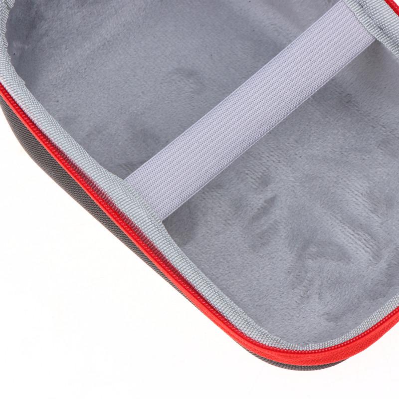 Portable Oximeter Protective Storage Bag EVA Hard Shell Water Resistant Zipper Pouch for Home Travel Daily Use