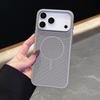 High End Cooling Heat Dissipation Magnetic Phone Case For IPhone 17 16 15 14 13 12 Pro Max Plus Breathable Shockproof Back Cover