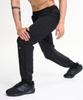 Leijibi Camp Running Sports Pants Windbreaker Jogger Pants M Black