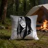 Sir PPentious PPendleton Pillow Cover Polyester Square Cushion Case 45 cm Decorative for Home Couch Bed Car Decor