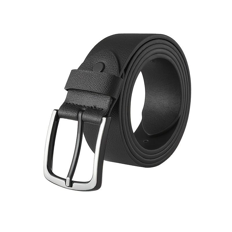 

New Men s Autumn and Winter Pin Buckle Simple Versatile Belt Genuine Leather Cowhide Belt New Business Style 140CM
