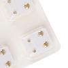 12 Pairs Medical Earrings Piercing Tool Ear Stud Surgical Steel Earrings Jewelry