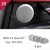 Accessories  For BMW 3 4 Series 3GT F30 F32 F34 Car Inner Door Audio Speaker Gearshift Panel Door Armrest Reading Light Cover Tr