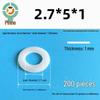 Thickened Nylon Plastic Flat Washer: Hard Plastic Gasket M2-M16