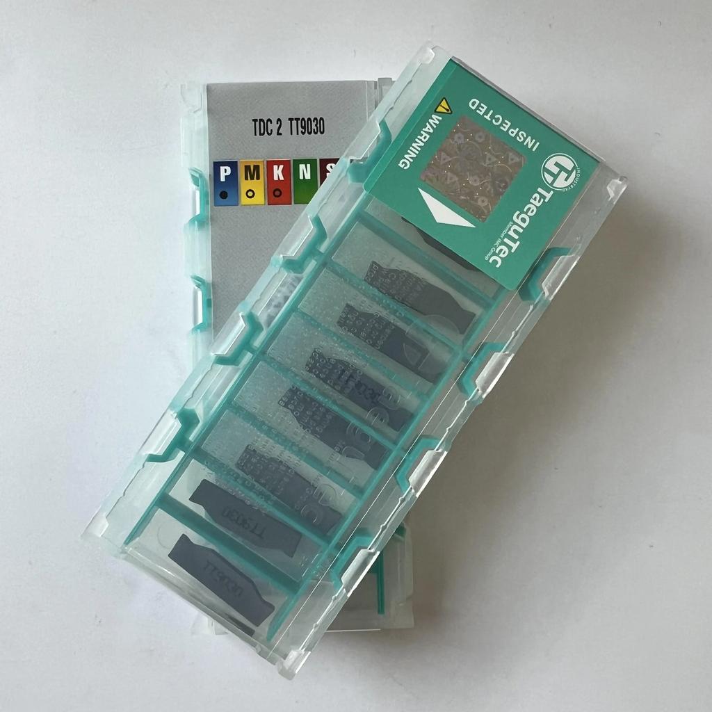 TaeguTec / TDC2 TT9030 /Original Carbide Blade 10 Pcs