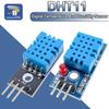 Sensor Digital de Temperatura y Humedad DHT11 Módulos LED Placa MW33 Bloques de Construcción Electrónicos Con Línea Dupont Para Arduino DIY