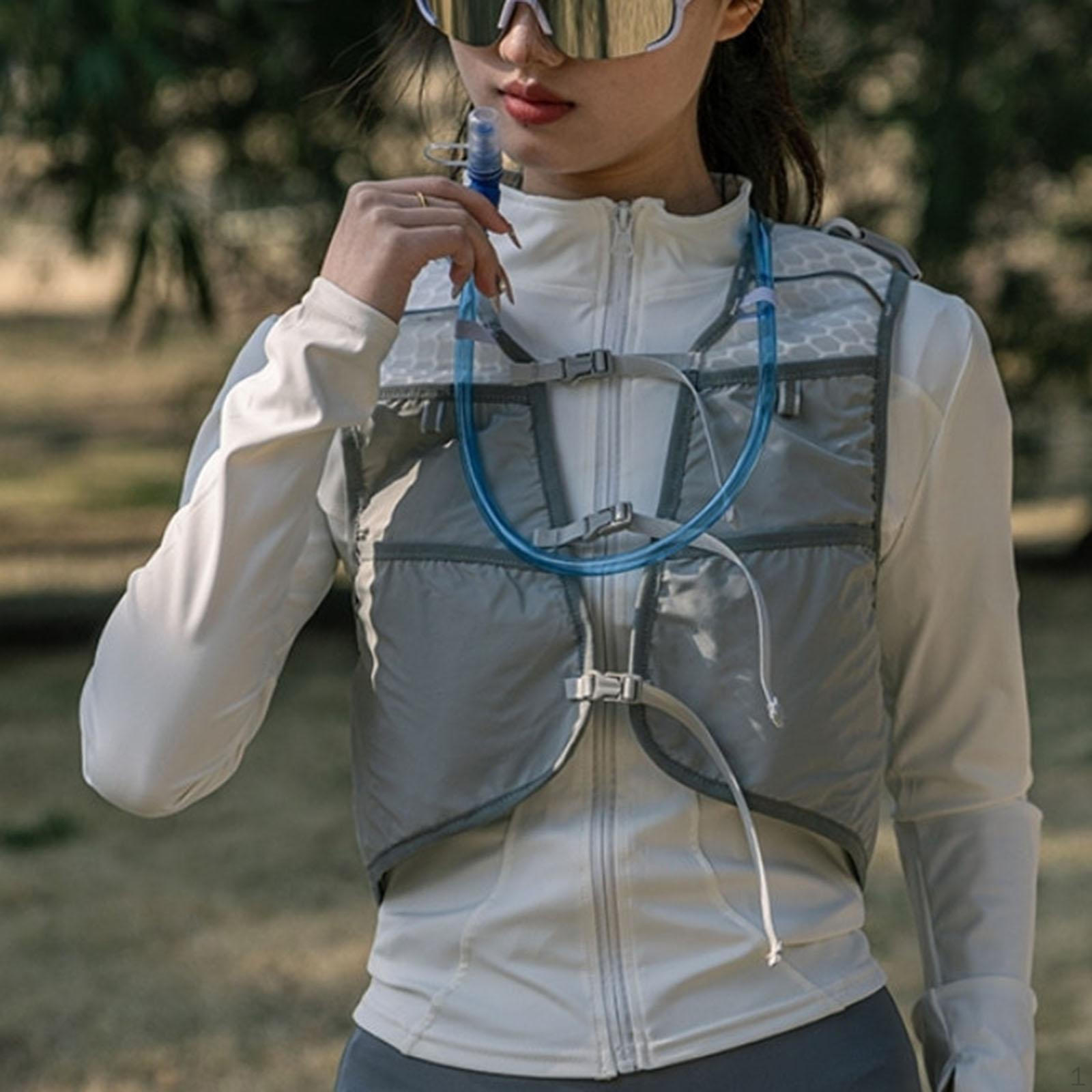 

Рюкзак для питья Water Pack Daypack 5L Bladder Bag для велоспорта серый