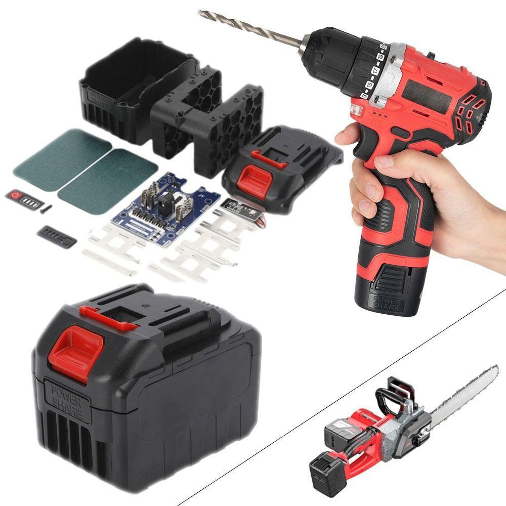 Plastic Battery Pack Case DIY Battery Shell Case New Lithium Battery Case  Industrial Equipment