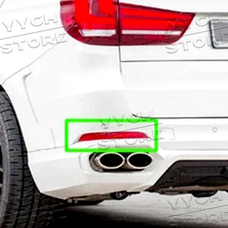 Car Rear Bumper Warning Reflective Strips Reflector Lamp OEM:63147290091 63147290092 For BMW X5 F15 2014 2015 2016 2017 2018