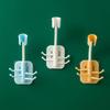 Shower Head Holder 360° Adjustable Strong Self-Adhesive Shower Head Bracket Wall Mount With 4 Hooks Stand Bathroom Universal