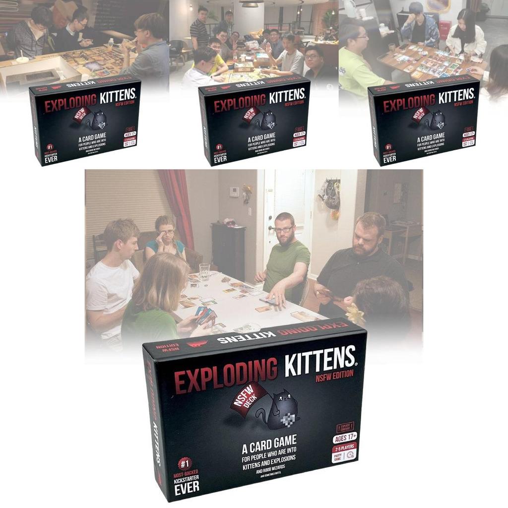 Das Widerstands-Taco-Familienspielkarten für unterhaltsame Partys mit farbenfrohem, lustigem Design