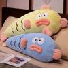 Hangyodon Pillow Cartoon Anime Character Accessories Soothing Doll Pillow Home Children Plush Doll Kawaii Gift