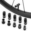 Strong Sealing Tubeless Tire Valve Cap Set CNC Presta/Schrader Tire Valve Cap  Bike Tire