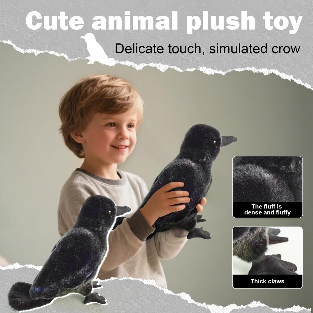 Cute And Creative Crow Dolls Add More Natural Atmosphere To Your Life