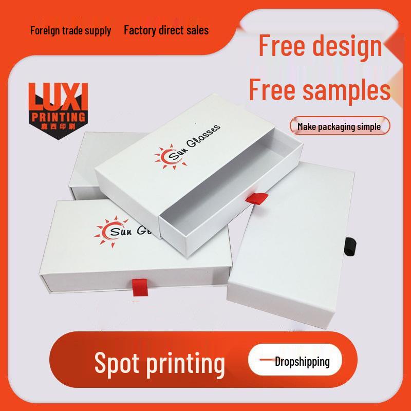 

Cross-Border Deer West Gift Box: Creative Socks, Belt, Drawer-Style Packaging