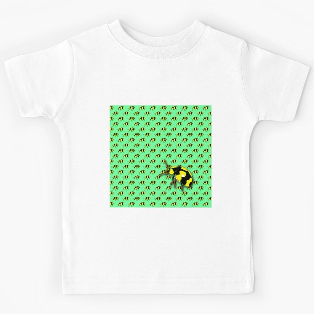 Yellow Ladybug Kids T-Shirt 150