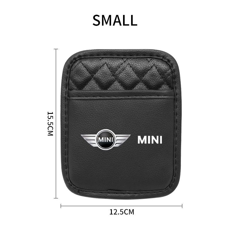 

Car Seat Back Storage Pocket in-car Suspension Storage Box Stickers For Mini Cooper F55 F56 F60 Clubman R50 R52 R53 R55 R56 R60