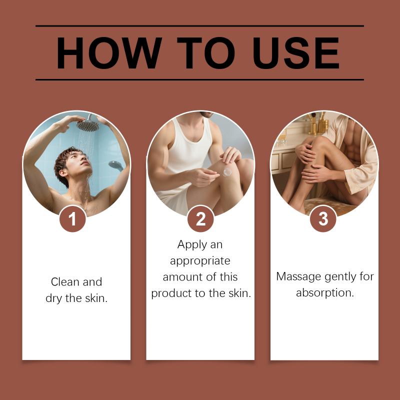 Mens Moisturizing Body Cream Revitalizes Skin With Gentle Fragrance Easy to Use Before Bedtime Hydration