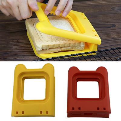 Bread Cutter Efficient Stainless Steel Sandwich Cutter Easy To Use Removable Blade Food Grade Home Sandwich Maker