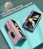 Odolné pouzdro Hinge Protection Phone Armor pro Samsung Galaxy Z Fold 8 Ultra / 7 6 5 s 360° magnetickým kroužkem a stojánkem
