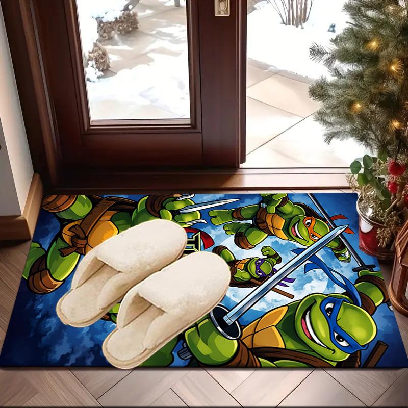 Ninja Turtles Adventure Area Rug Suitable for Indoor And Outdoor,Carpets for Kitchens, Homes, Offices, Living Rooms,Home Decor,Christmas Gift