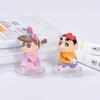 Cute Crayon Shin-chan Series Blind Box Figurines Adorable School Theme Pvc Toys