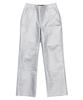 Leoninghai Leather Carpenter Pants [Silver]