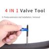 Tubeless Aluminum Zinc Zinc Alloy Valve Core Remover Removal Tool Gas Valves Tools Disassembly Tackle