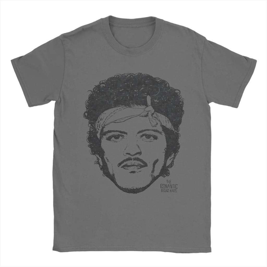 Bruno Mars The Rounisextic Tour 2026 Retro Unisex T Shirts Humorous Tee Shirt Short Sleeve Crewneck Tshirt Pure Cotton Summer Clothes