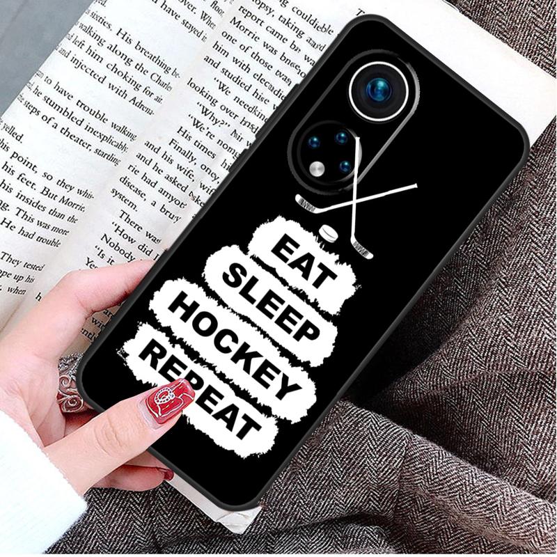 Ice Hockey Player Case For Honor Magic 8 5 6 7 Lite Honor 200 400 Pro 50 70 90 X9d X9b X9c X9a X8c X8b Win RT