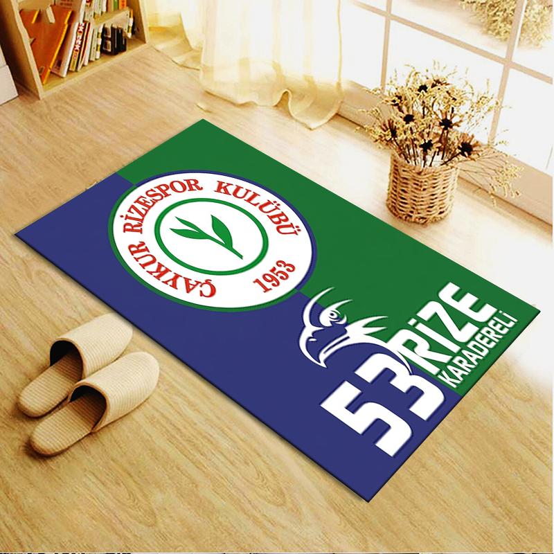 Caykur Rizespor Teppich für Wohnzimmer Schlafzimmer Zuhause Sofadekoration Kinder Spiel Rutschfeste Bodenmatte