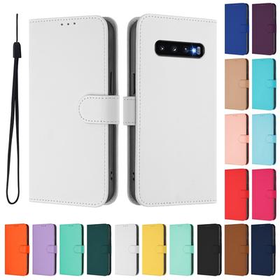 S10 Fall Für Samsung Galaxy S10 Brieftasche Leder Flip Fällen SamsungS10 Schutzhülle Coque Fundas Shell Für Galaxy S10