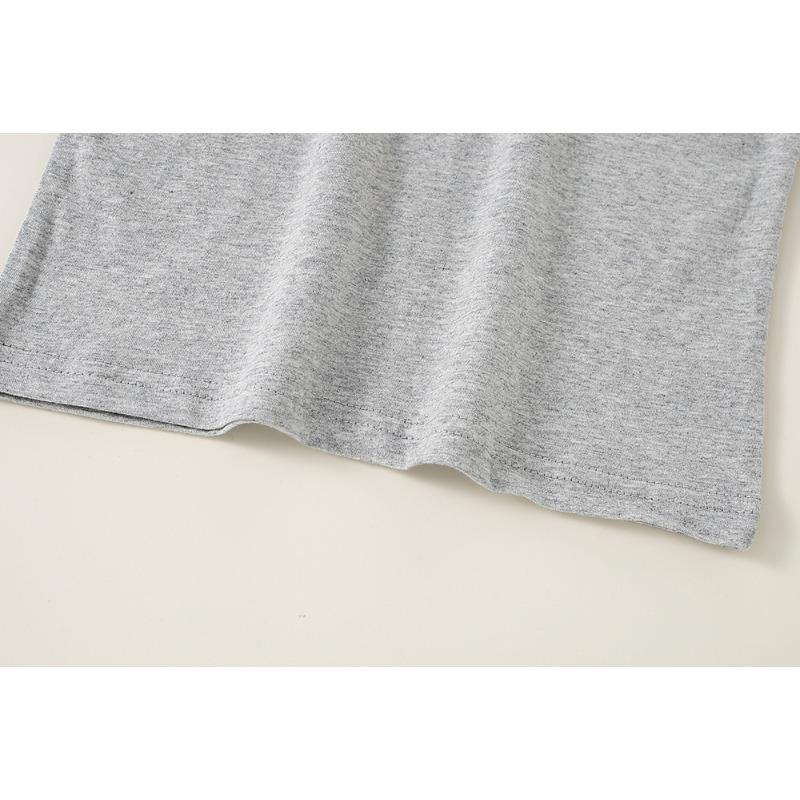 Winter Korean Style Girls' Candy Long Sleeve Cotton Base Shirt Children's Clothing All-Match Candy Basic Boys' Round Neck T-shirt