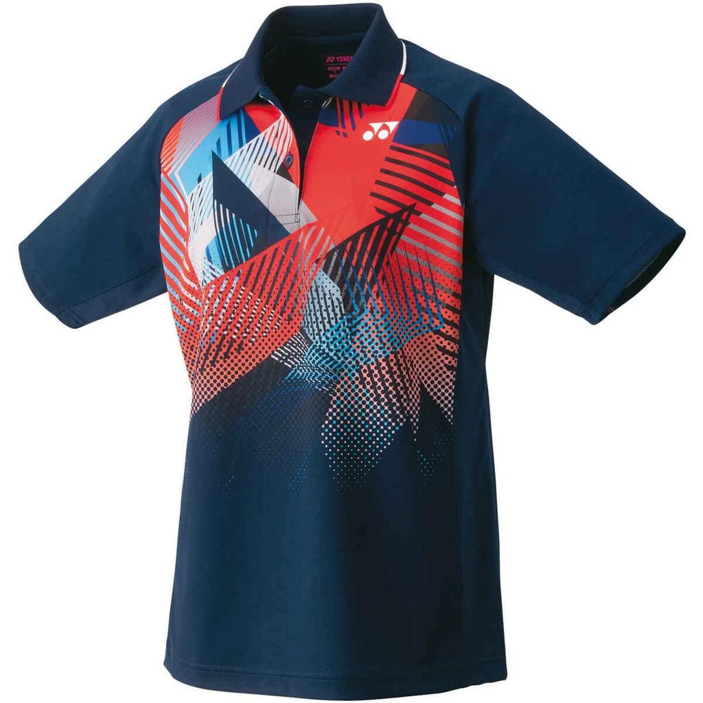 Yonex Short Sleeve Game Navy Blue Size S Women's Shirt, (019),