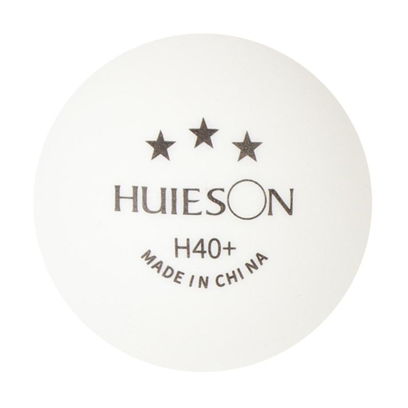 

3 Star Pingpong Balls High Performance Table Tennis Balls for Tournament Playing Training Standard Pingpong Balls Set білий