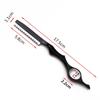 Purple Dragon Hair Razor Holder & 10 Blades - 8 Colors, Hairdressing Thinning Knife, Manual Scraper