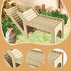 Hamster House and Habitat Small Pet Castle Home,Cage Accessories,Wood Animal Hideout Hut Play