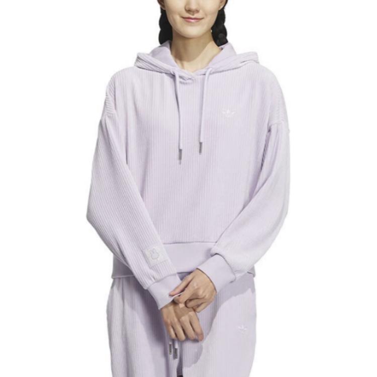 (WMNS) Adidas Originals Miffy Pf CNY Hoodies 'Purple' Women's HY7284