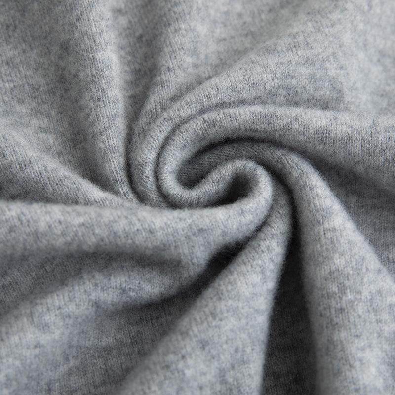 New Autumn and Winter High-lacquered Cardigan Men's Simple and Versatile Cashmere Knitted Base Shirt Broadband Warm Sweater Men