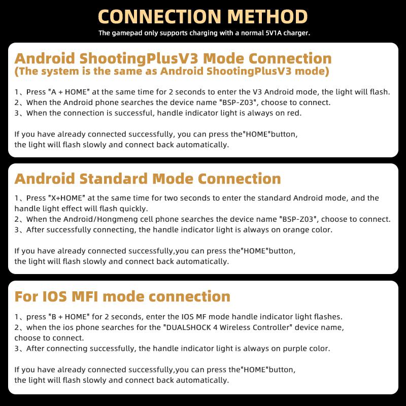 Wireless Mobile Gaming Controller for Android iOS Hall Joystick Turbo Macro M1 M2 Gamepad For PC Switch With Thumbstick Caps