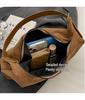 2023 Frosted Retro Women's Shoulder Bag - Large Capacity, Autumn/Winter Versatile Tote for Commuting.