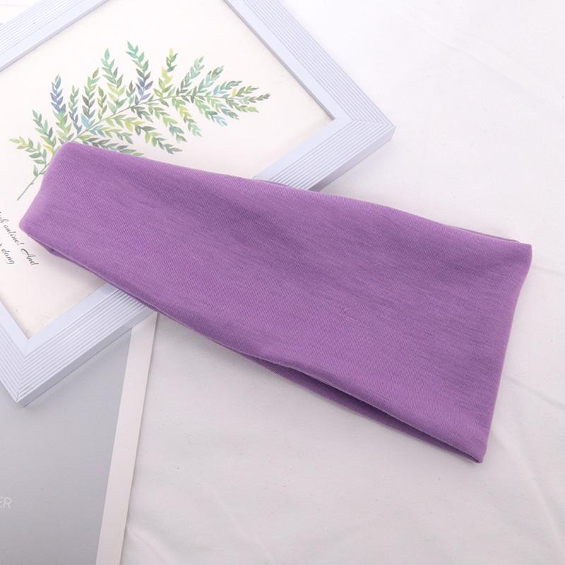 New Women Headband Wide Knitted Cotton Sport  Elastic Hair Bands Yoga Hairband Makeup Hair Hoop Vintag Headwrap Hair Accessories