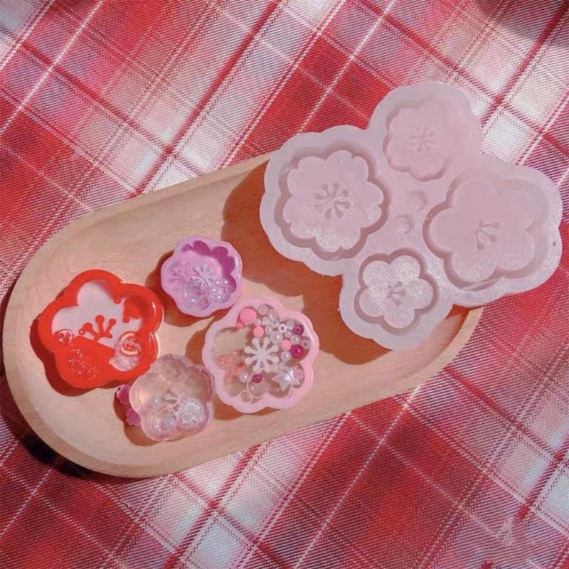 Harz-Silikon-Formen, Treibsand-Gussformen, Epoxidharz-Shaker-Form für Anhänger, Schmuck, Dekoration, Basteln, Basteln