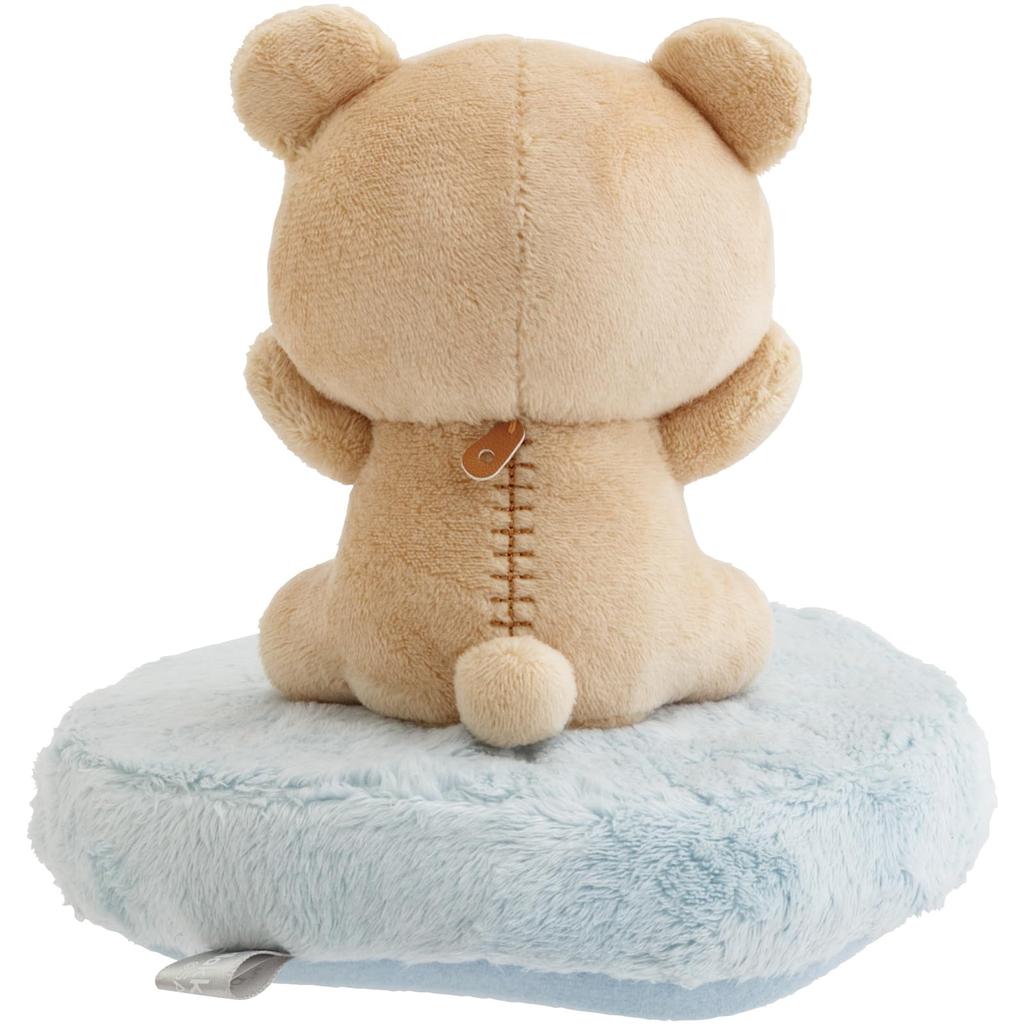 San-X Rilakkuma Smartphone Stand Plush Toy, MV32701, H130 X W150 X D150mm