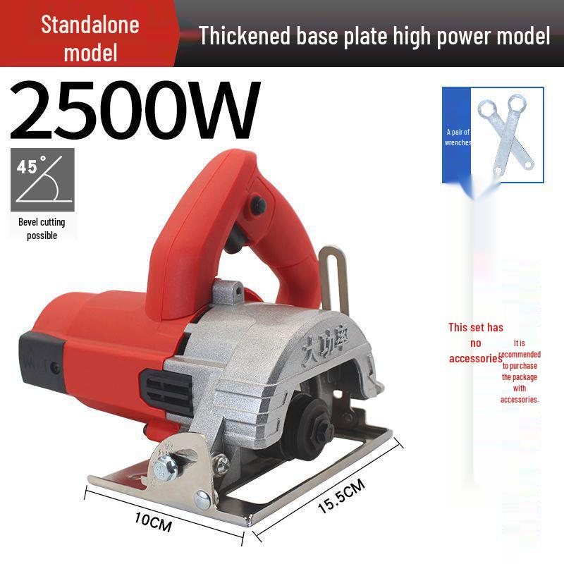 Multifunctional High-Power Electric Cutting and Slotting Machine for Steel, Wood, Marble, Tile, and More