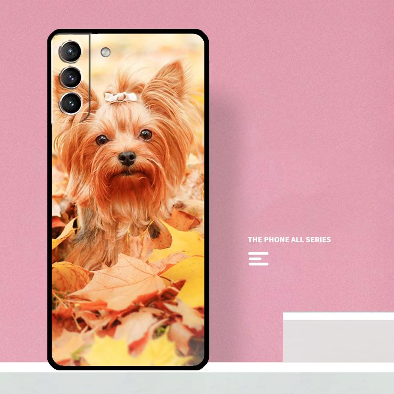 Mini Yorkshire Terrier Phone Case For Samsung Galaxy S26 S23 Ultra S20 S21 S22 S24 S25 Plus S10 S25 FE Cover Coque