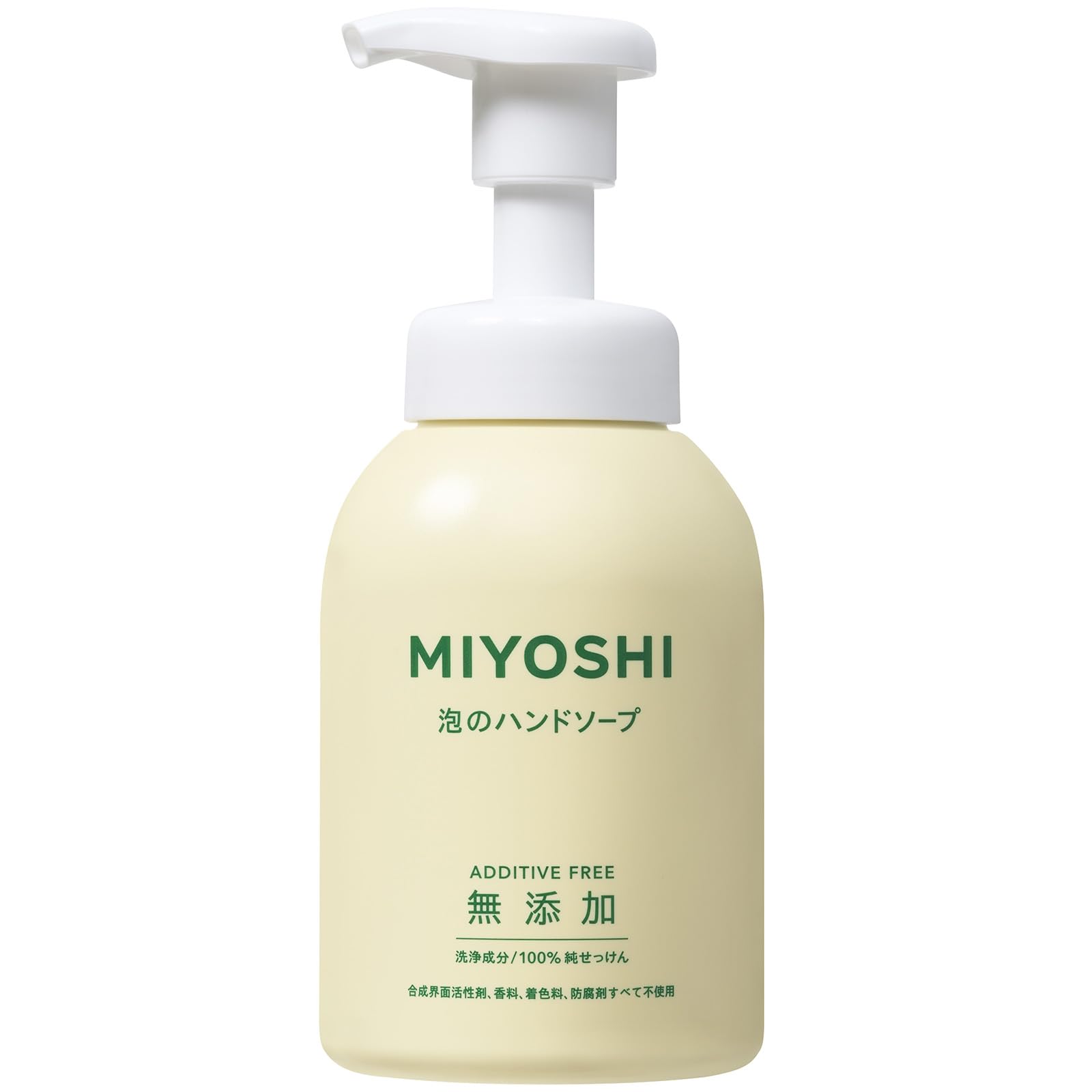 MIYOSHI Foaming Hand Soap 350mL Additive-Free