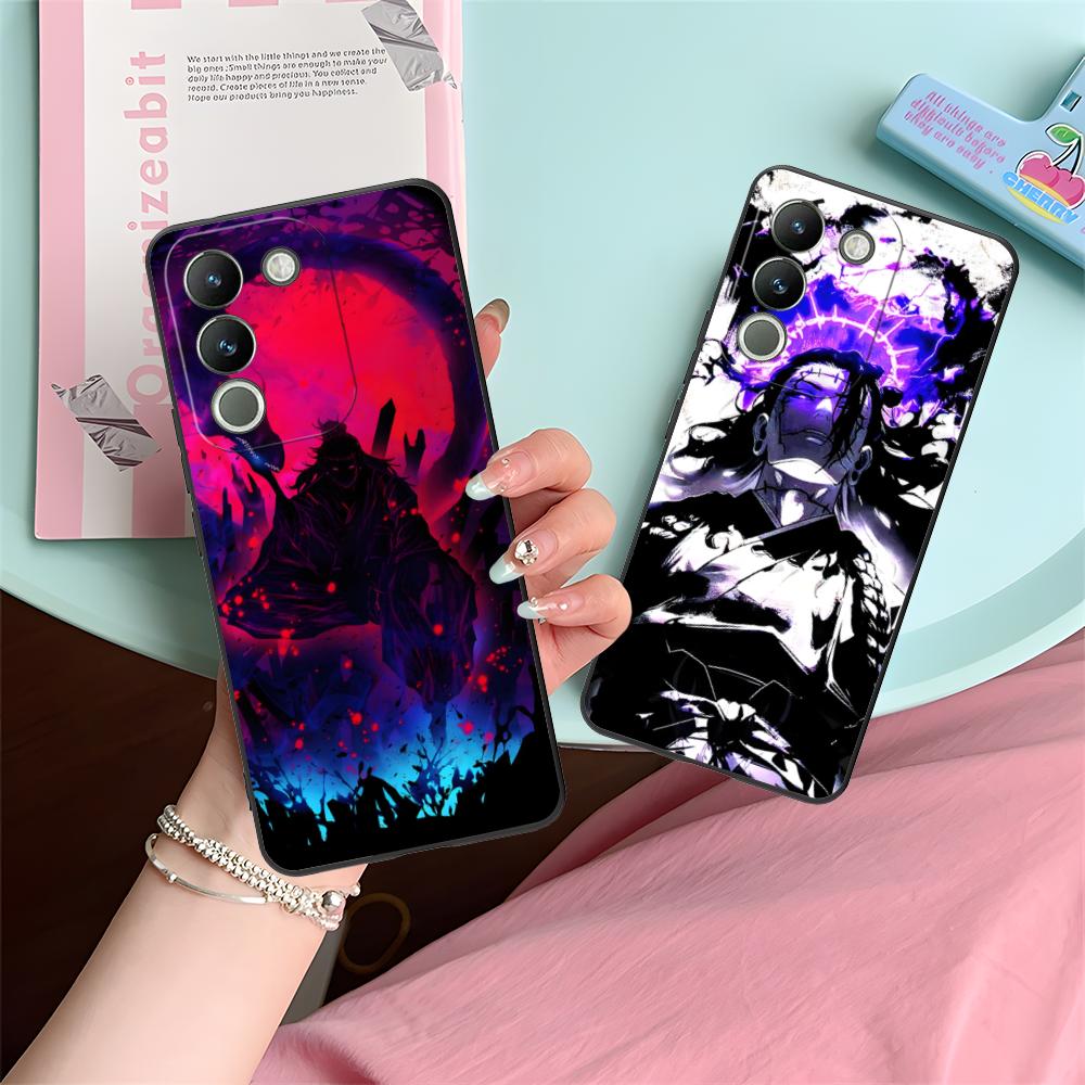 Jujutsu Kaisen Geto Suguru Handyhülle für VIVO V60 V50 V40 V30 V29 V27 V25 V23 Pro Lite 5G Bunte Druckabdeckung Luxuriöse Abdeckung