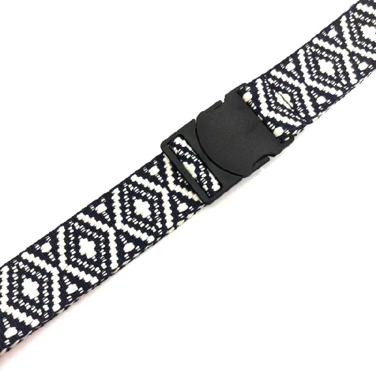 

Automatic Buckles Men s Woven Nylon Waist Belt with Quick Adjust Auto Buckles for Mountaineering and Everyday Use белый