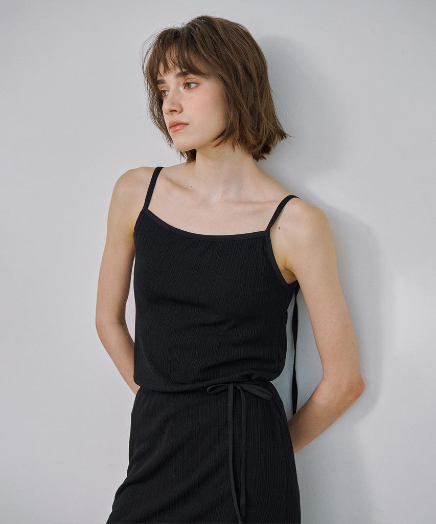 Marot String Midi Dress_Black